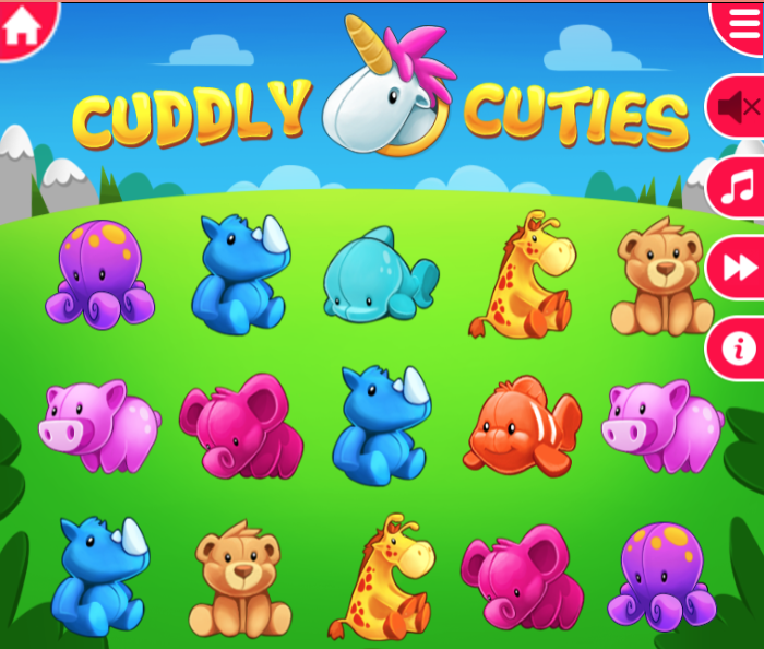 Cuddly Cuties – et bingo minispill