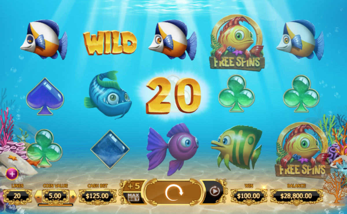 Golden Fish Tank er et av de mest populære spillene fra Yggdrasil