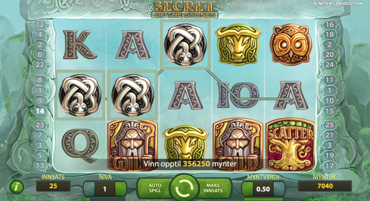 Secret of the stones slot